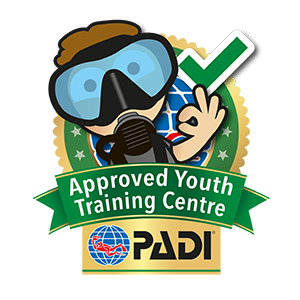 PADI Approved Youth Training Centre Logo