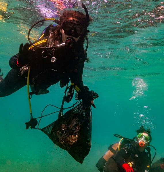 Zibel Mistra Bay Dive Against Debris