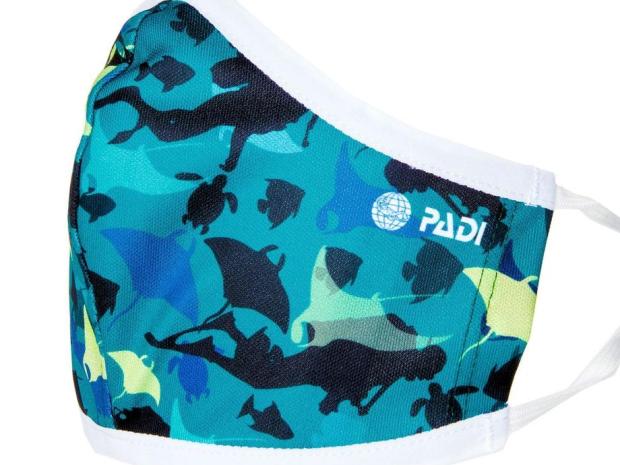 Manta Ray PADI mask