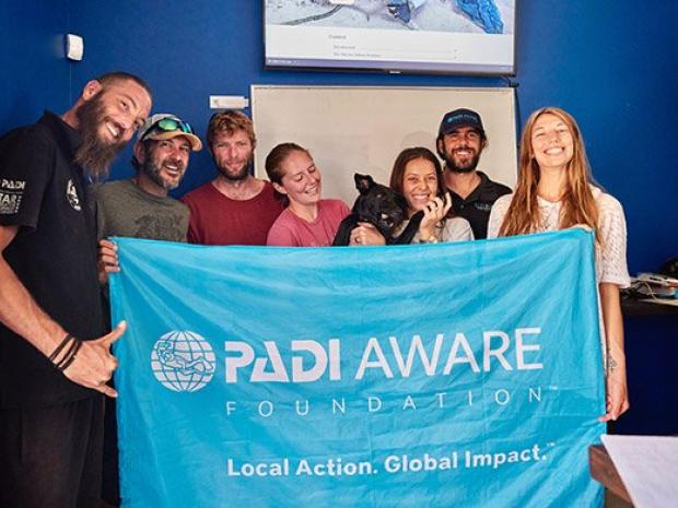 group of people from PADI Aware Foundation