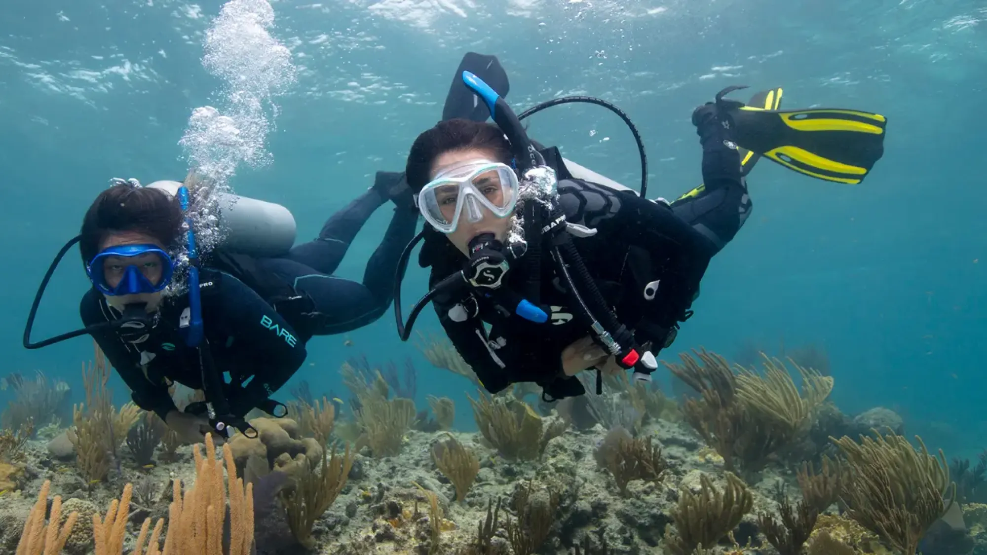 女性用スキューバダイビング