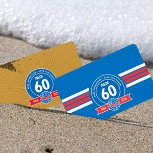 60th Anniversary Certification Cards Are Here!