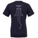 Whale Shark Unisex Navy Tee - Updated Fit!